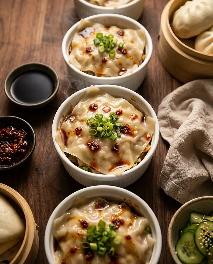 asian dumpling lasagna​ Recipe