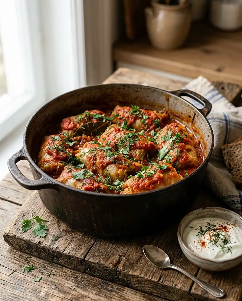 hungarian stuffed cabbage recipe​