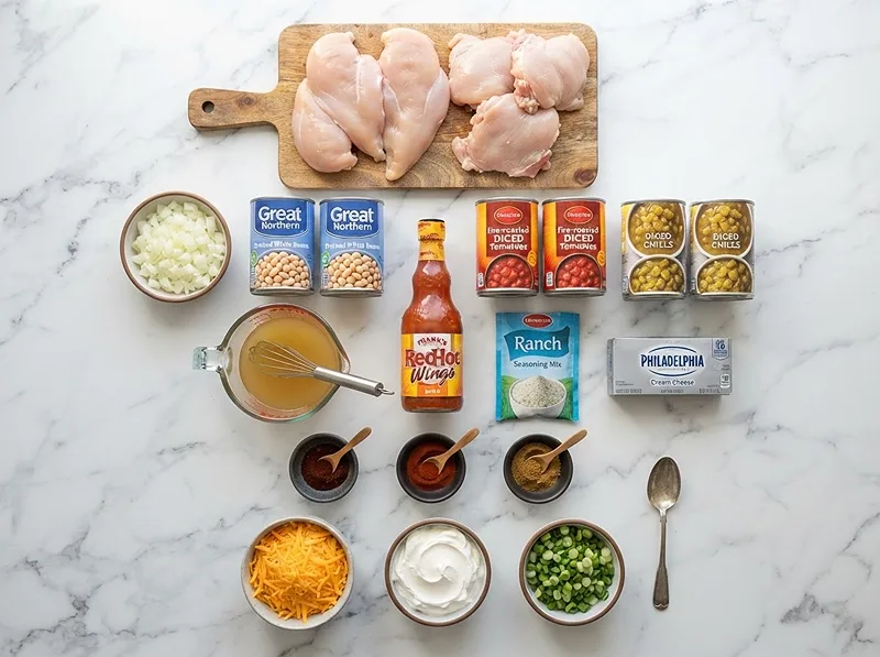 Buffalo White Chicken Chili 2 ing Buffalo White Chicken Chili