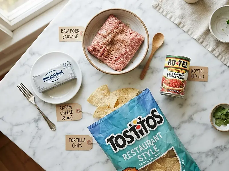 ing Creamy Rotel Sausage Dip