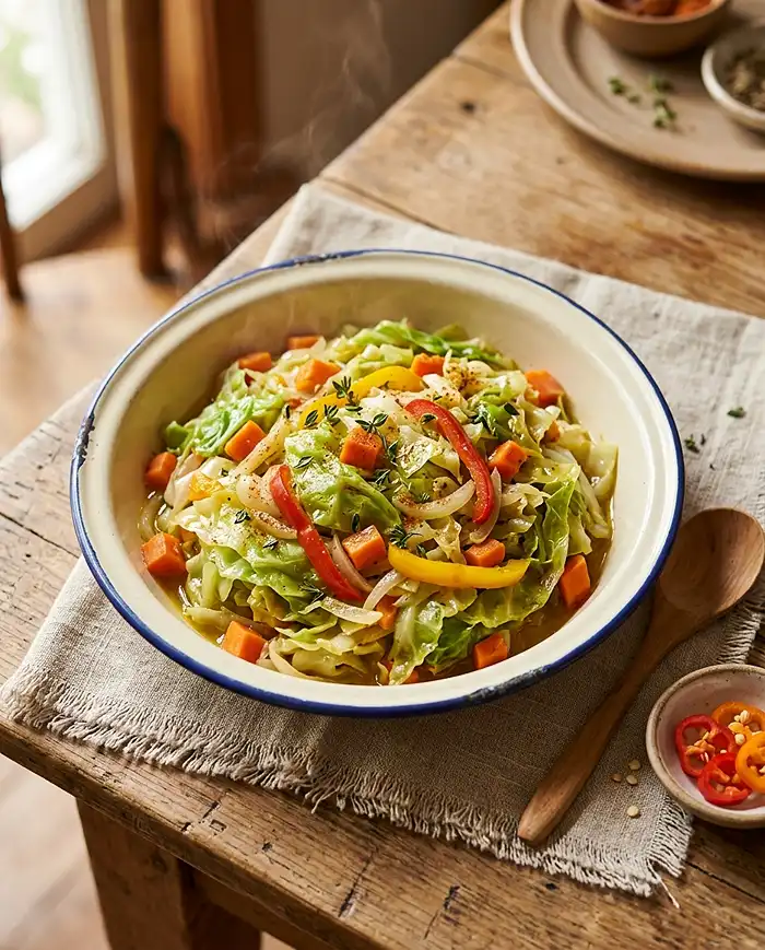 Jamaican Steamed Cabbage Recipe 5 jamaican steamed cabbage