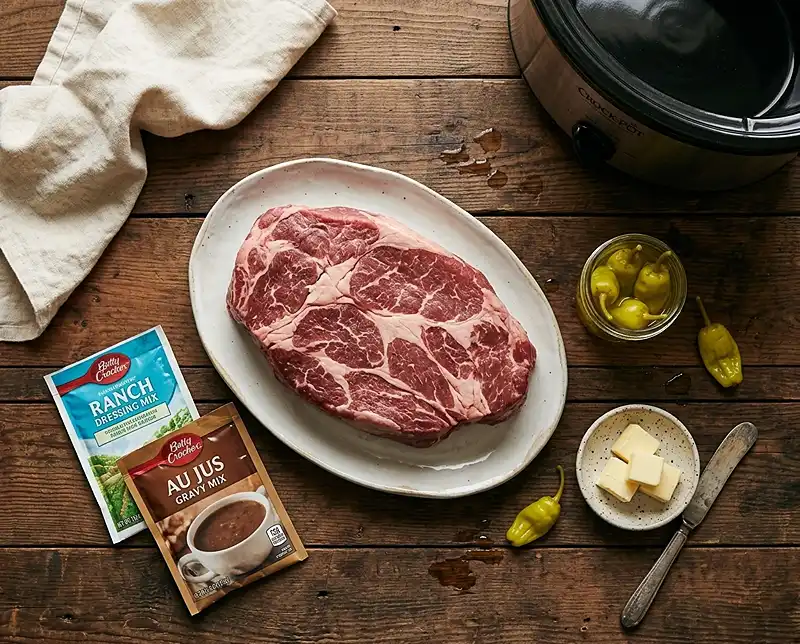 Mississippi Pot Roast Recipe 2 main ingredients for mississippi pot roast recipe