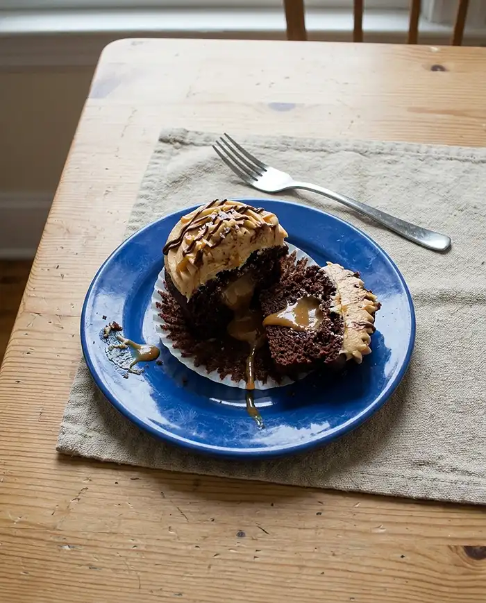 salted caramel chocolate cupcake​ Recipe