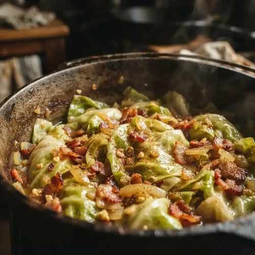 smothered cabbage recipe​