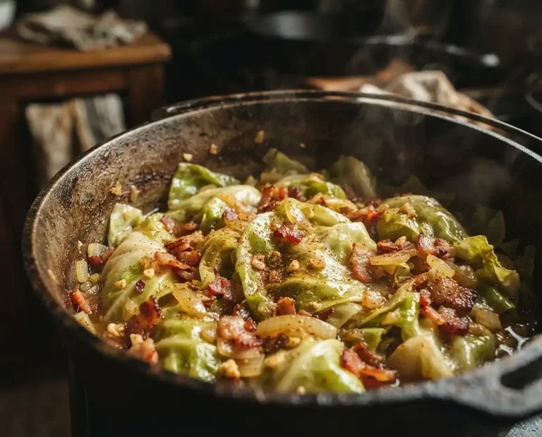 smothered cabbage recipe​